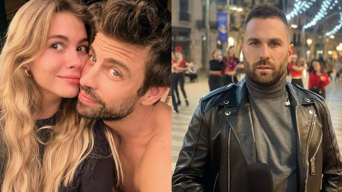 Chía con Piqué y Jordi Martin