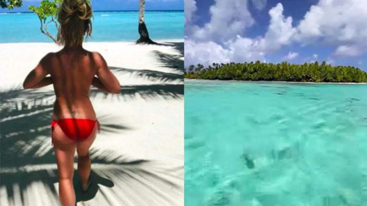 britney en la playa