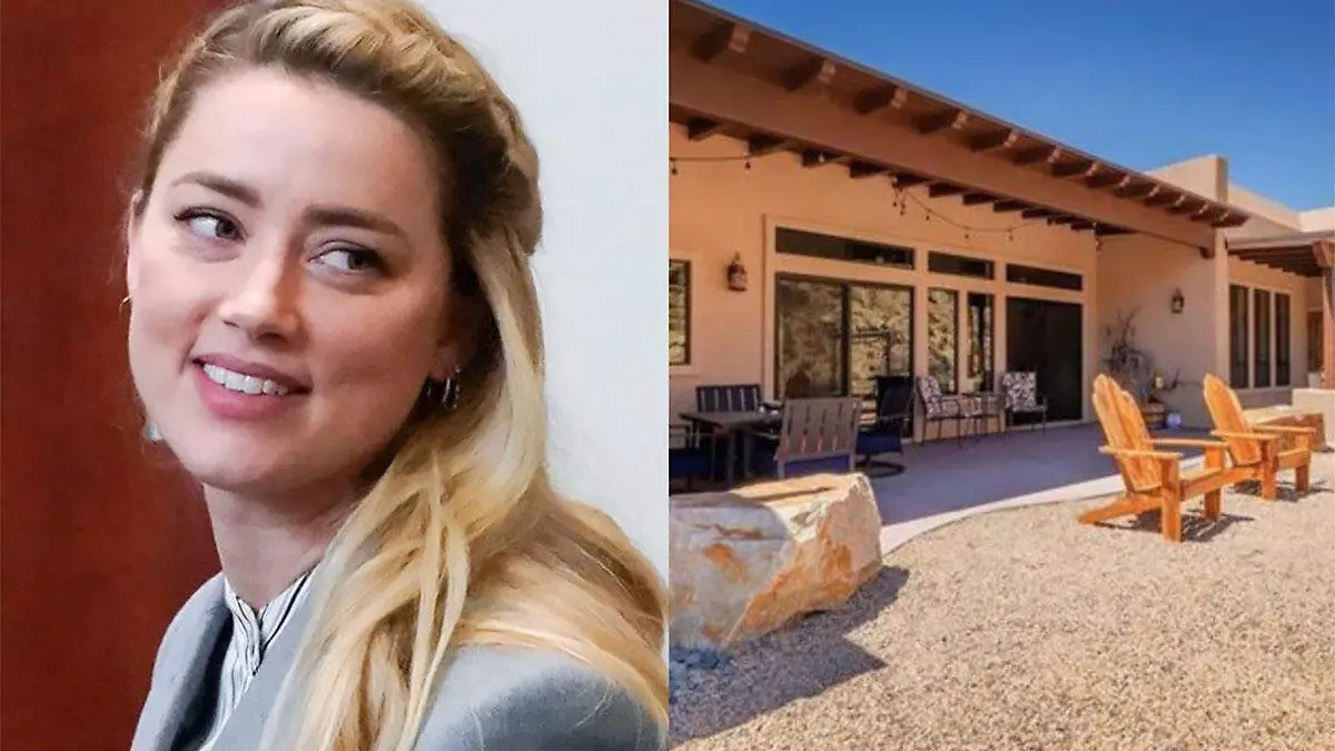 Mansión de Amber Heard en el desierto