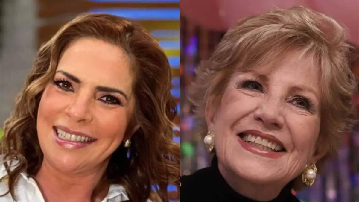 Ana María Alvarado y Maxine Woodside