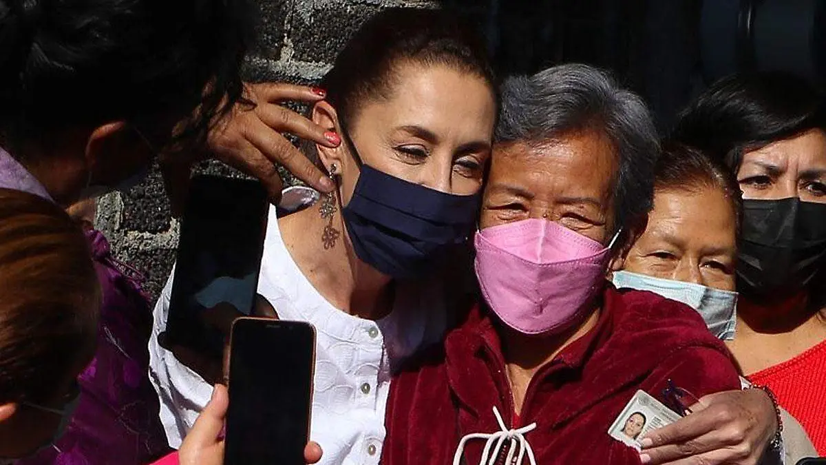 Sheinbaum tras votar en consulta