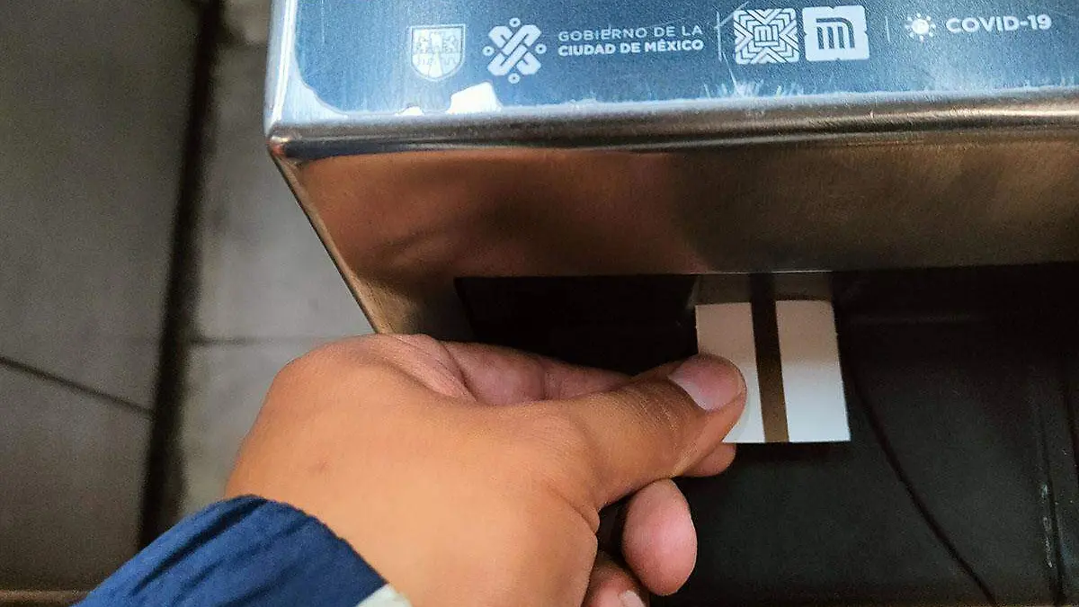 Boleto del Metro