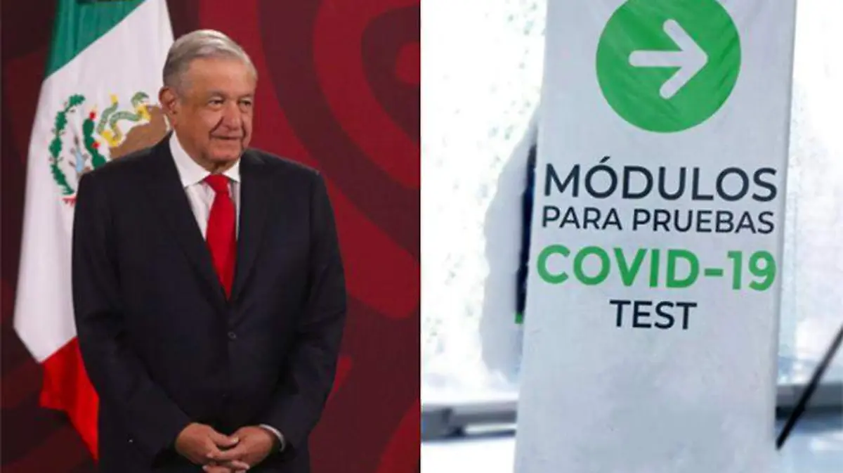 AMLO se realizará prueba covid