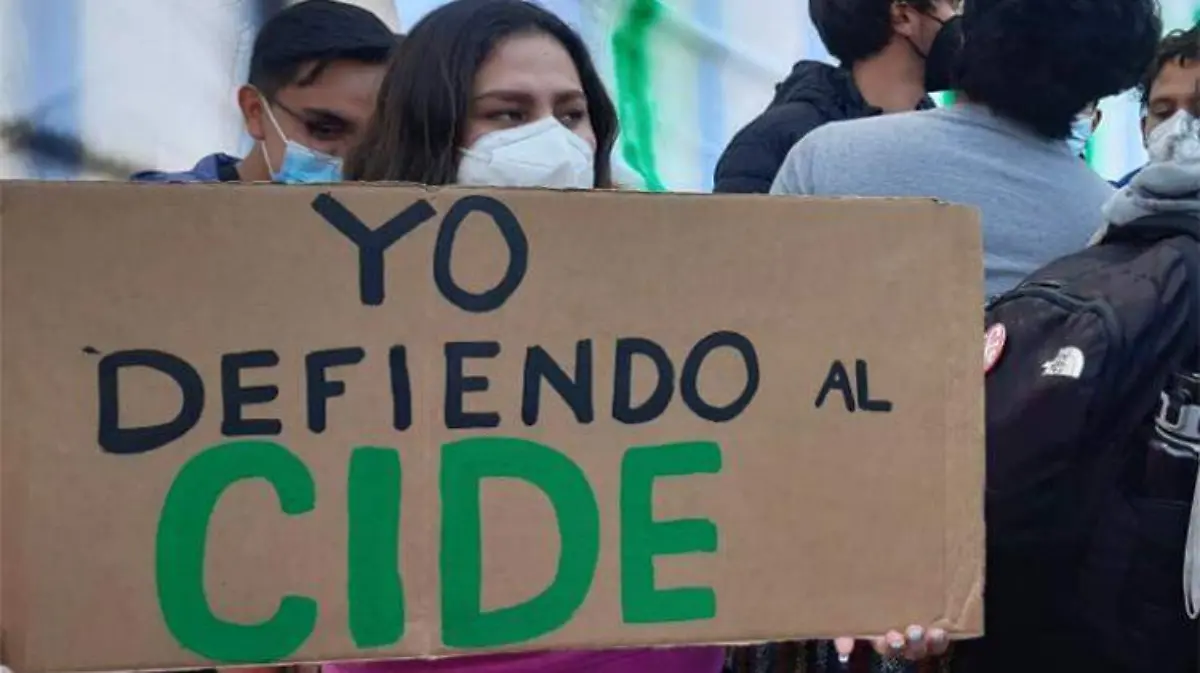 CIDE protesta