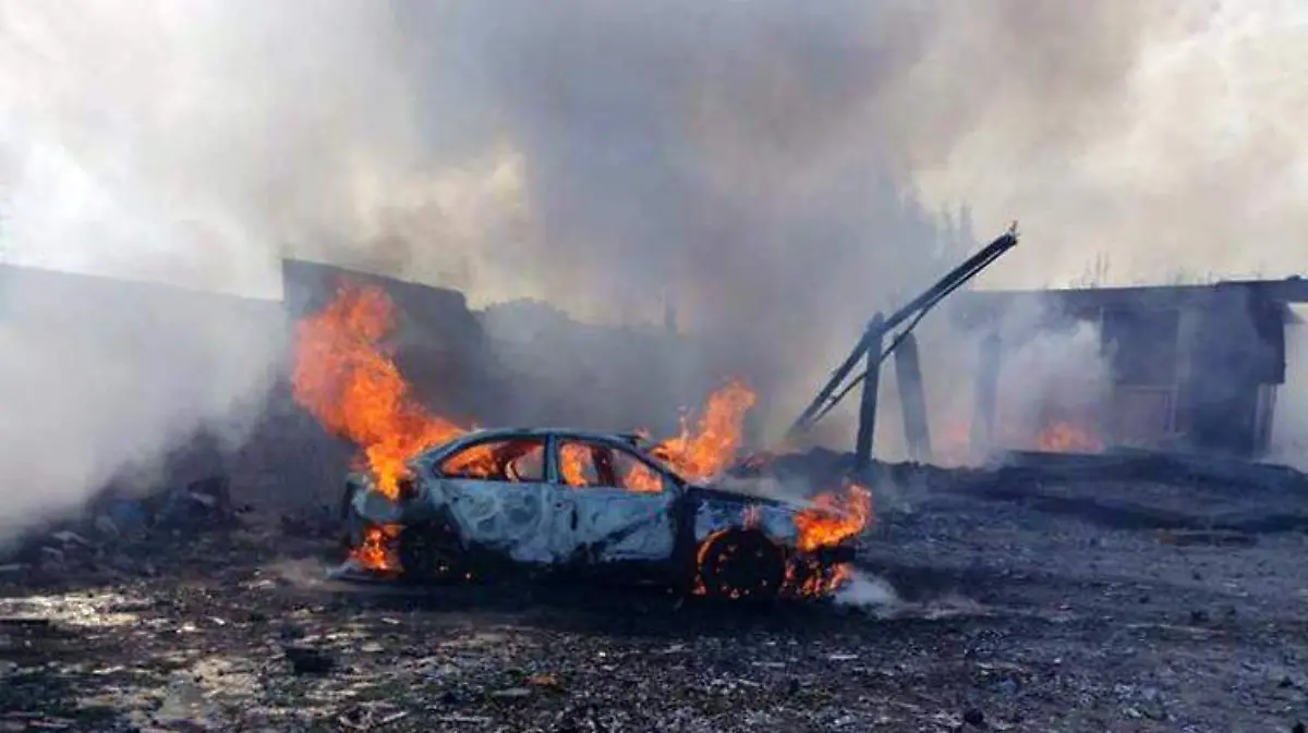 Una nueva explosión se reportó en Tultepec
