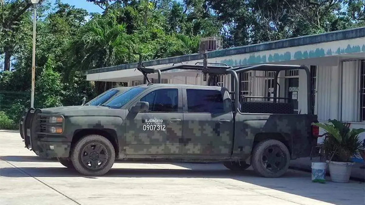 furerzas federales en Tulum