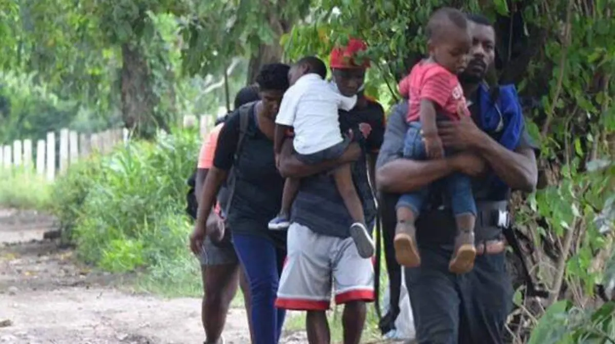 Migrantes Haitianos frontera sur