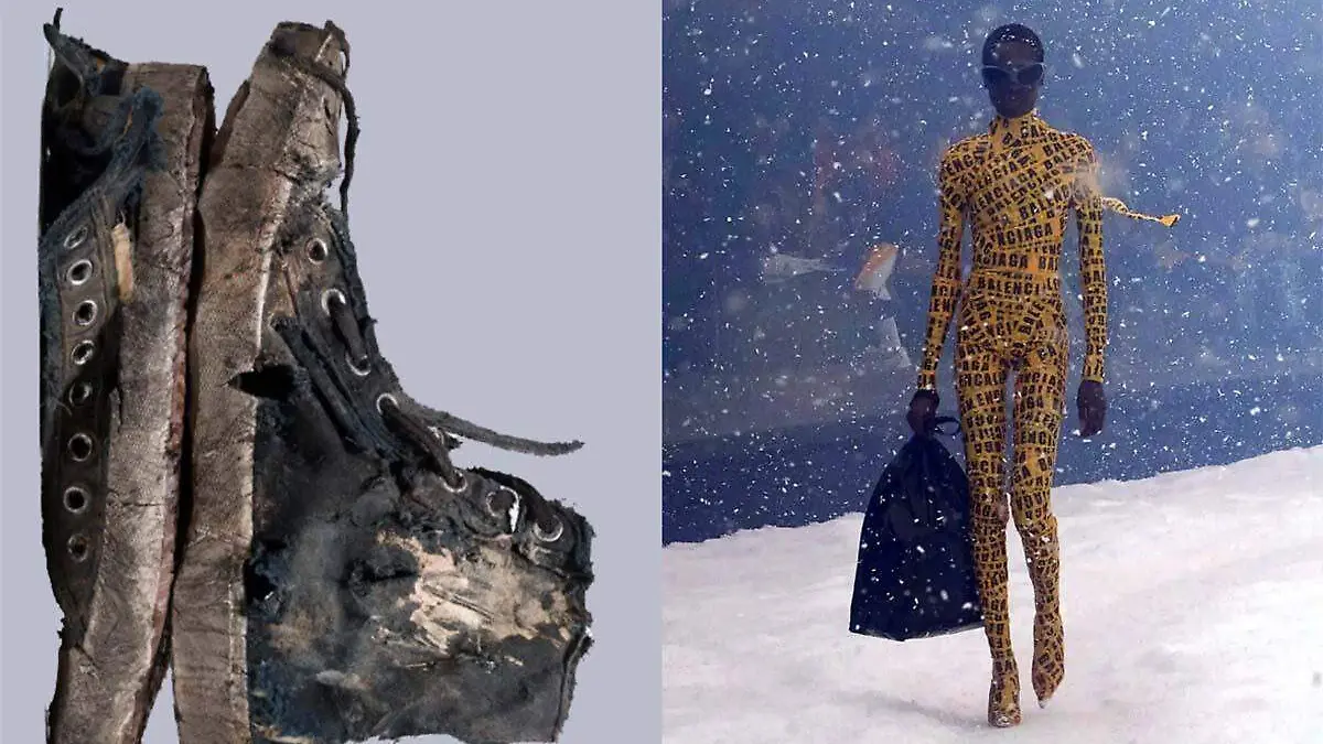 Balenciaga collage
