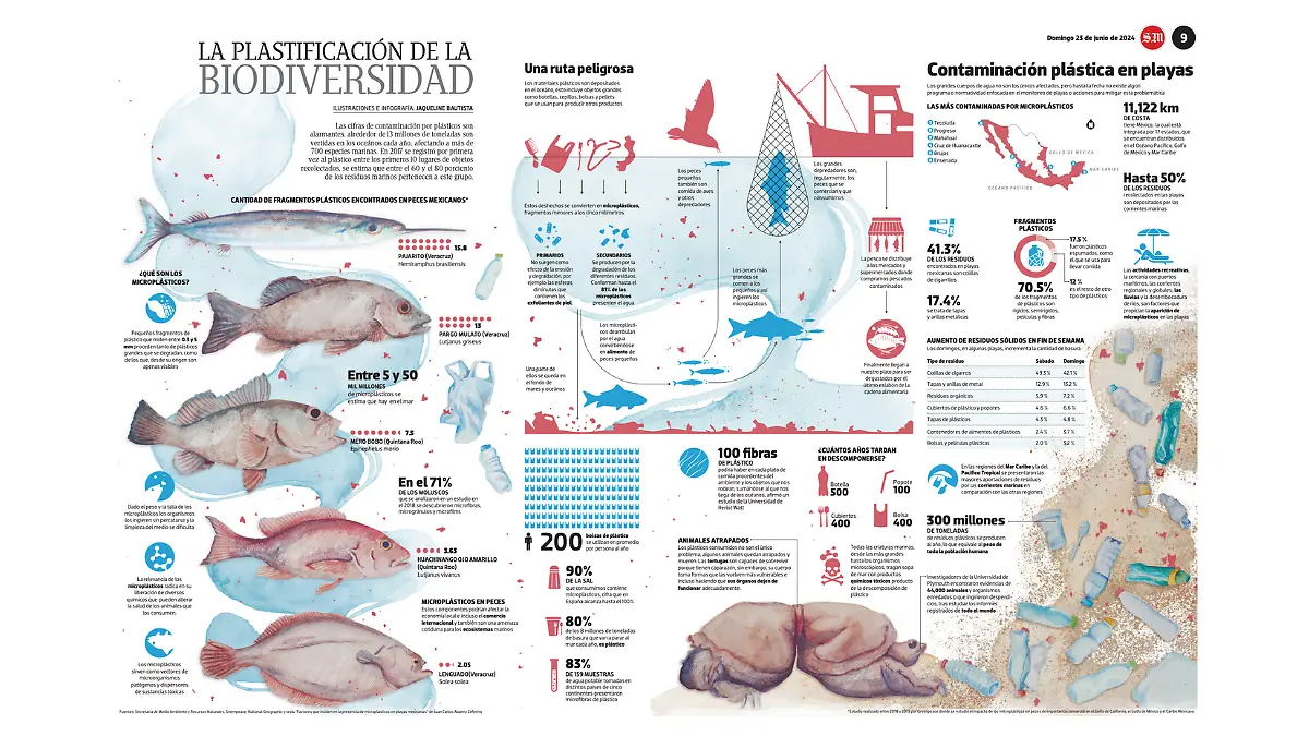 infografía plásticos
