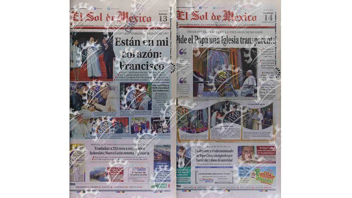 Papa Francisco portadas OEM