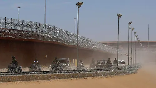 Refuerzan seguridad en la frontera con México