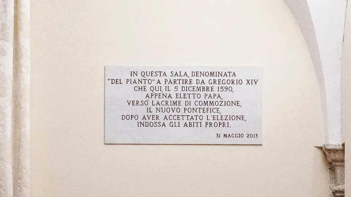 Sala de las lágrimas - vaticano