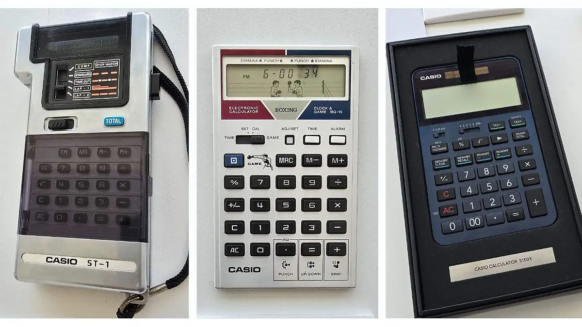 Evolución temporal de las calculadoras