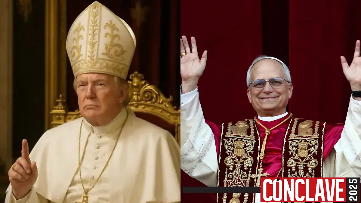 Trump felicita al primer Papa estadounidense