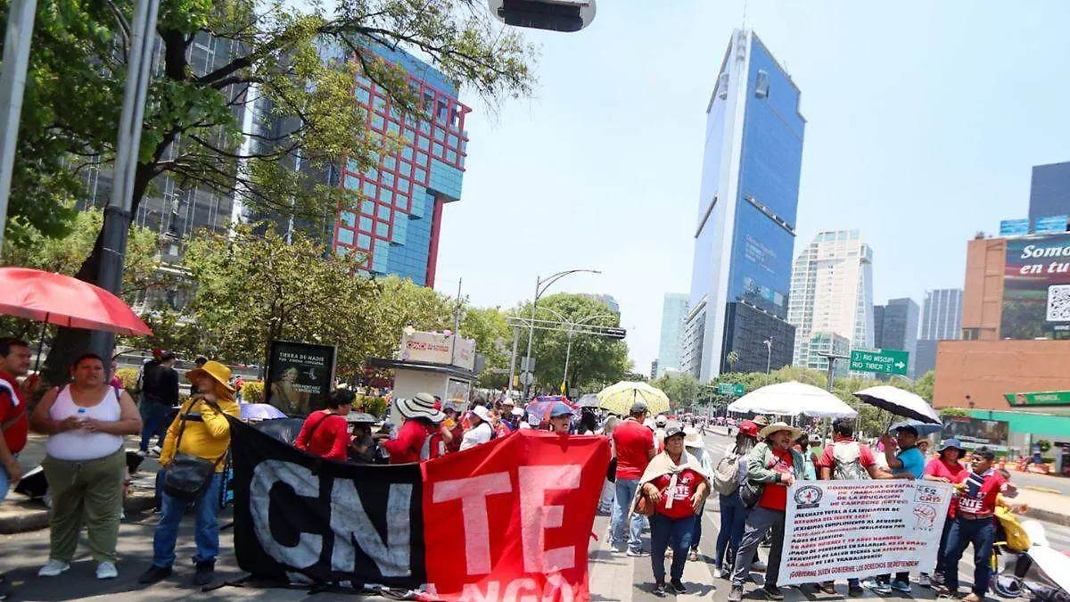 CNTE bloqueo