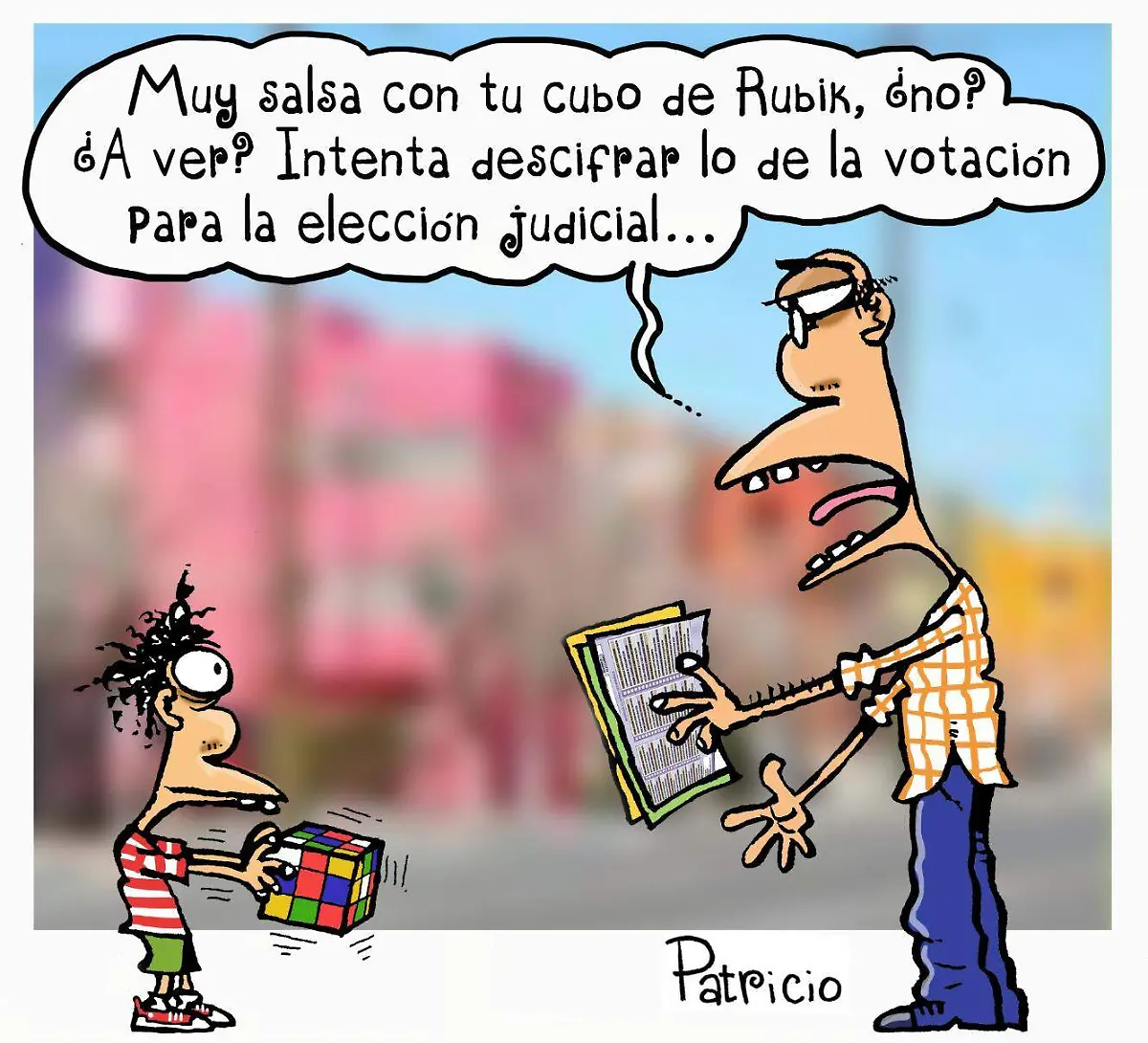 cartón PATRICIO
