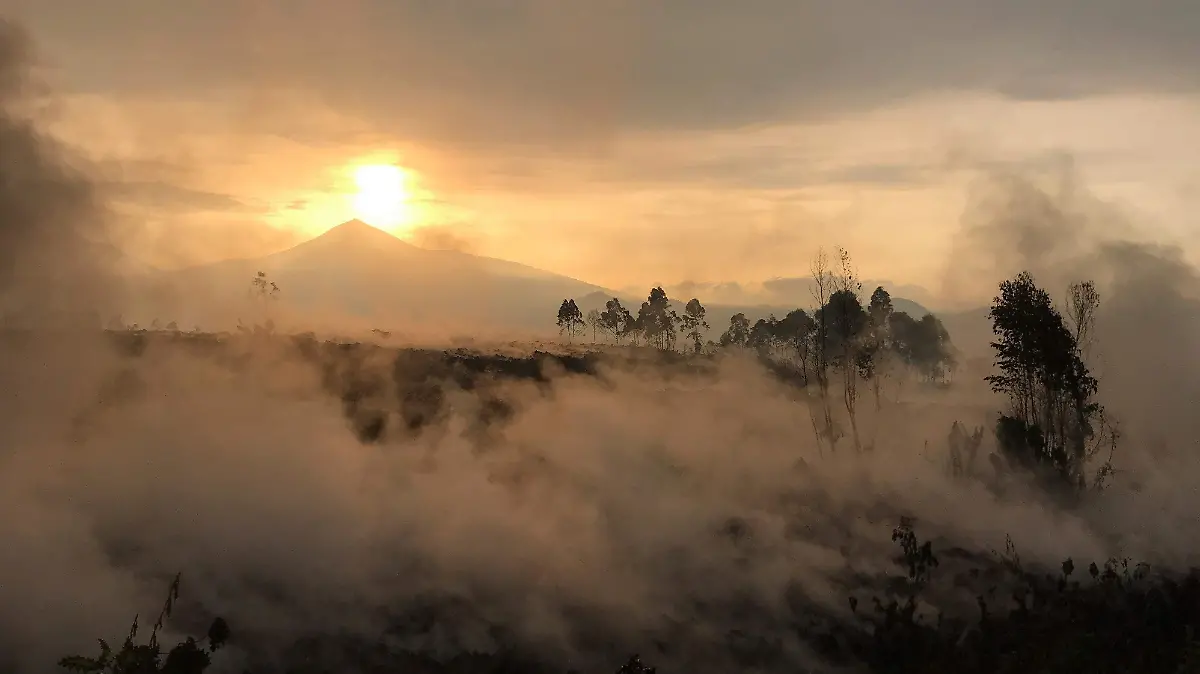 erupción del Nyiragongo 1