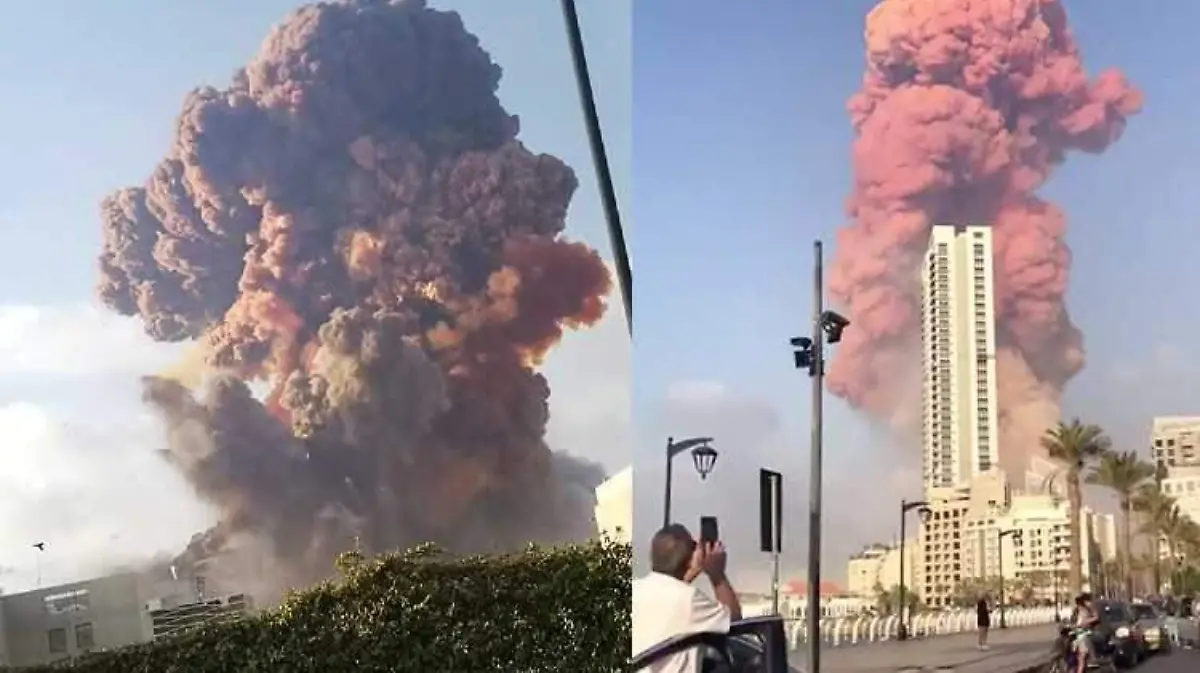 Explosion puerto Beirut
