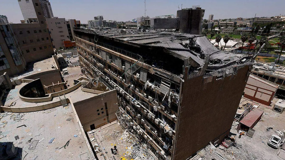 hospital Israel_misil Iran