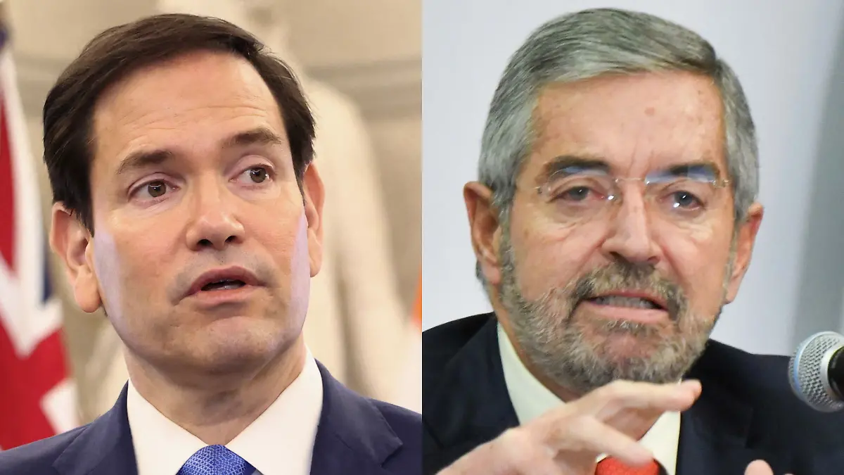 Marco Rubio y Juan Ramón de la Fuente