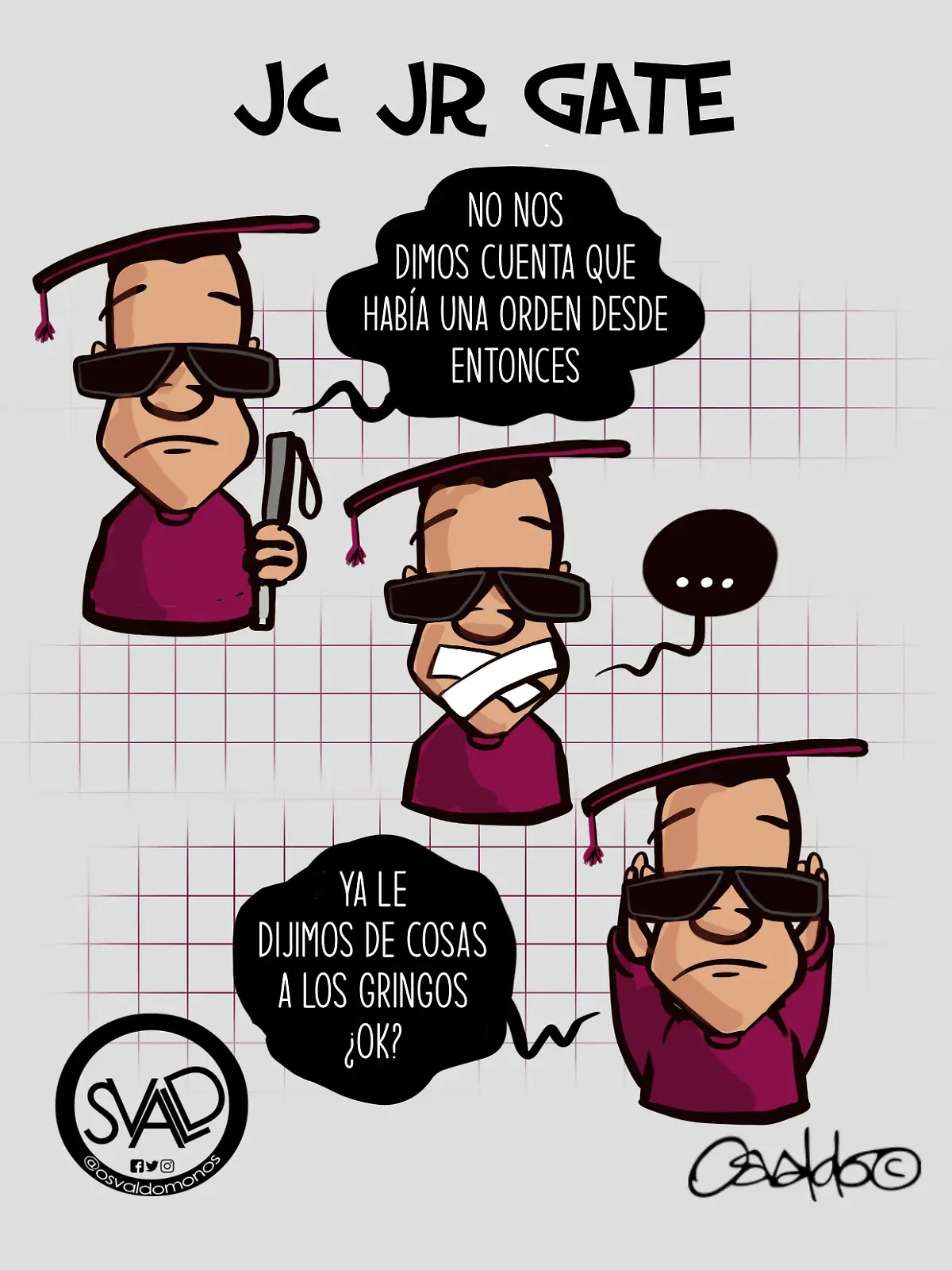 cartón OSVALDO