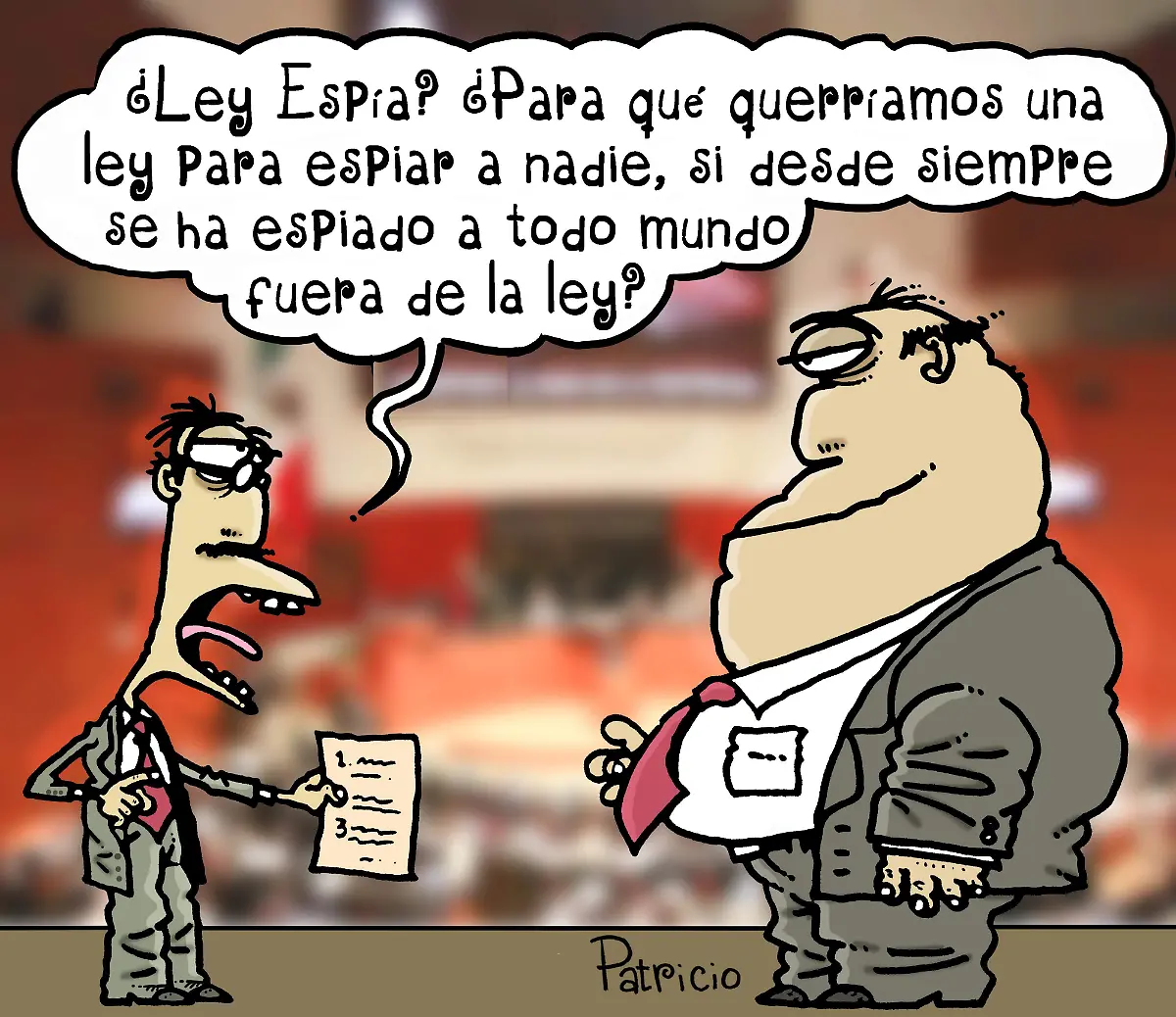 cartón PATRICIO