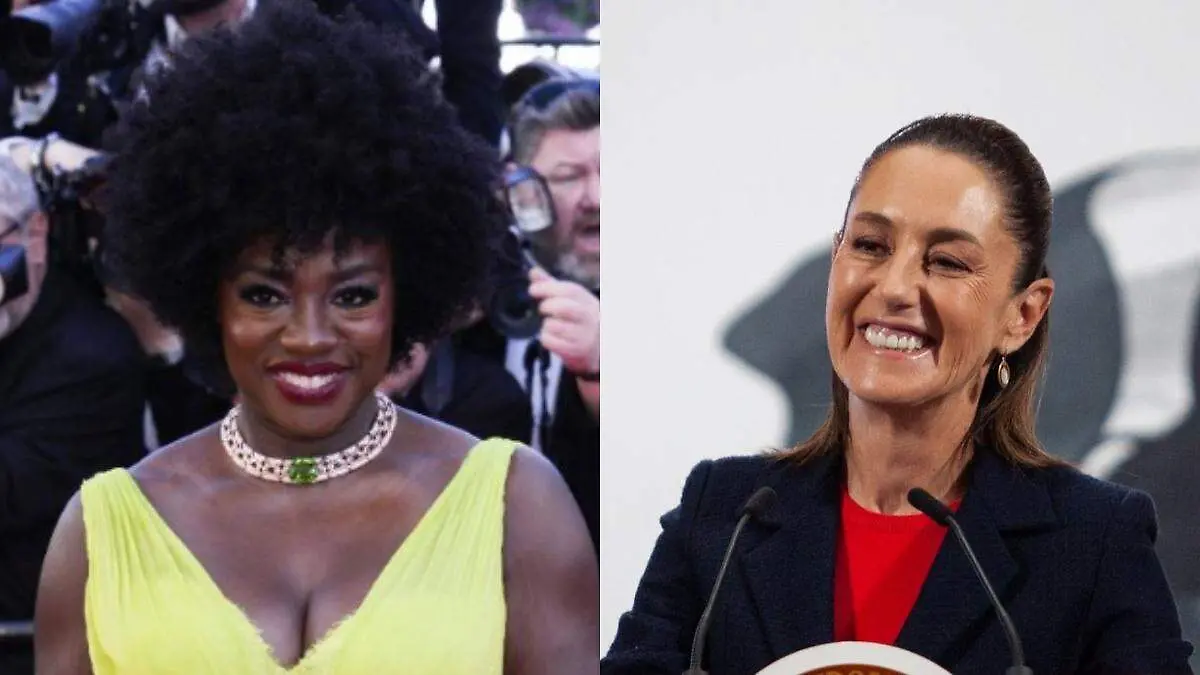 Viola Davis y Claudia Sheinbaum