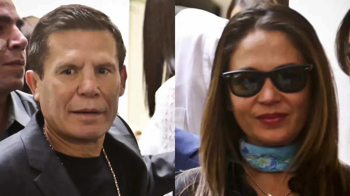 Yolanda Andrade y Julio César Chávez