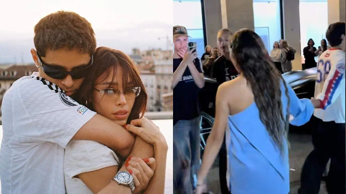 Alex Hoyer y Danna Paola