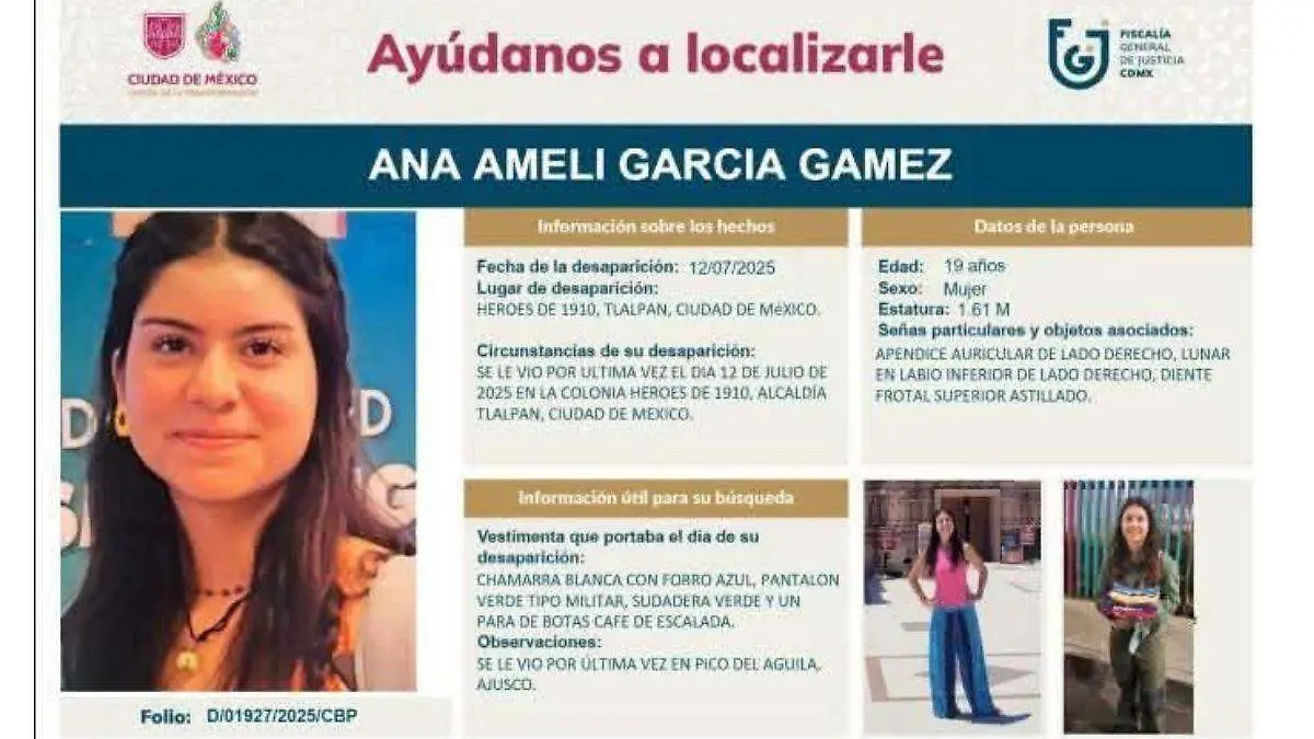 Alerta Amber Ana Ameli
