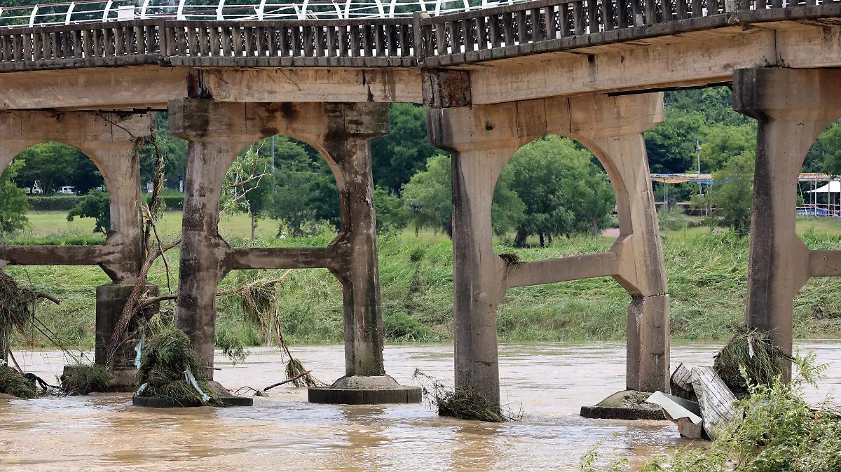 Corea del Sur lluvias 