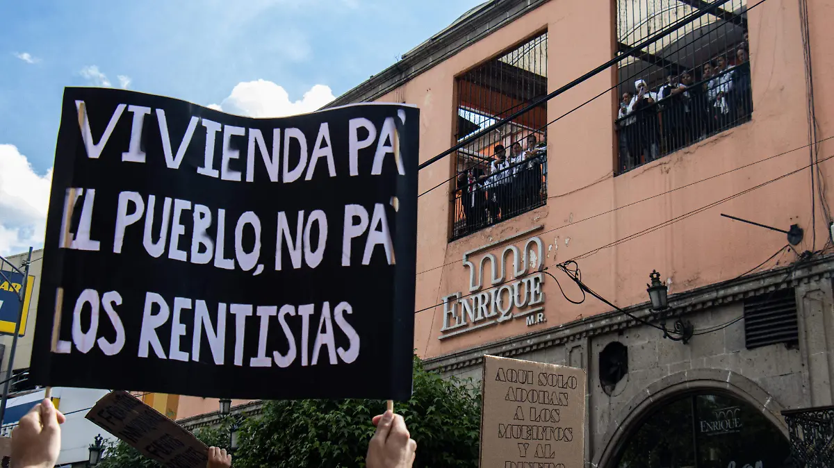 Marcha contra la gentrificación
