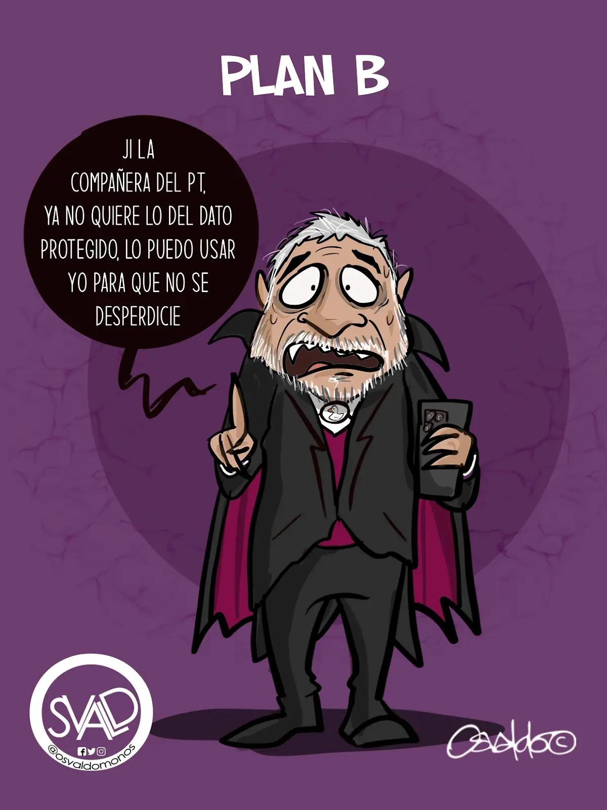 cartón OSVALDO
