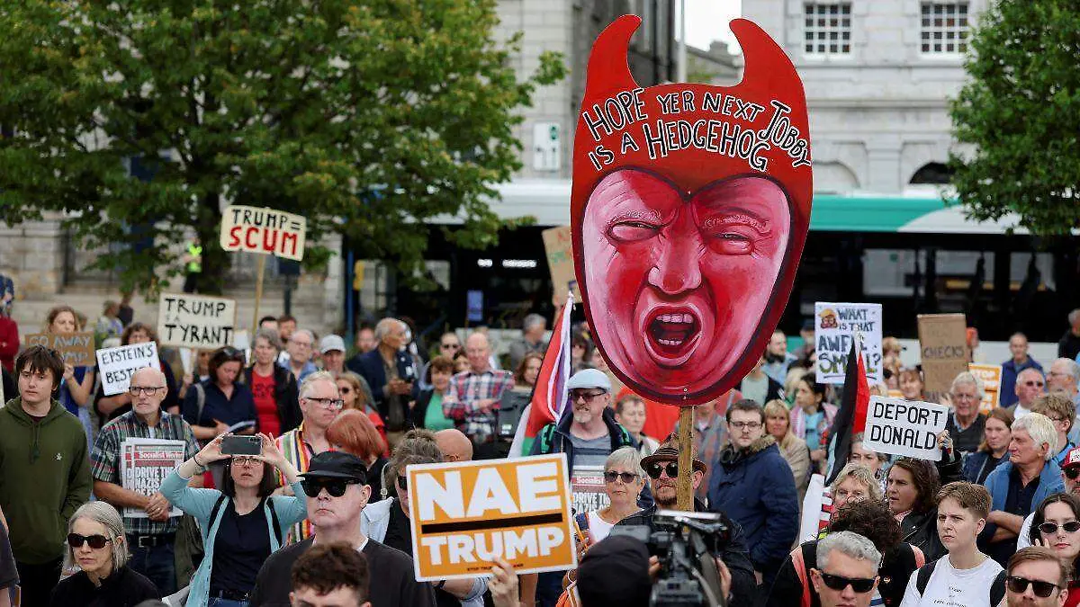 Trump en Escocia