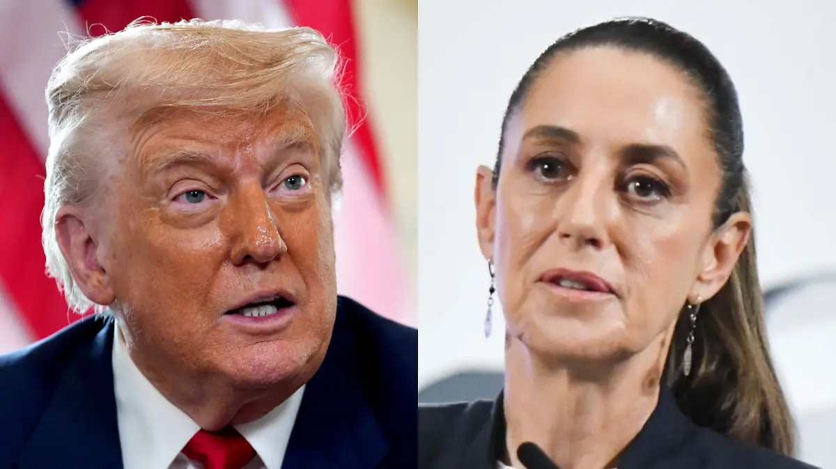 Donald Trump y Claudia Sheinbaum
