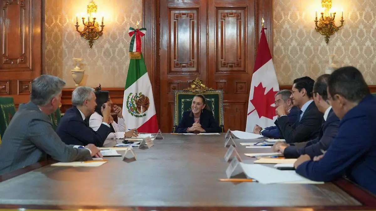 Reunion con ministros canadienses