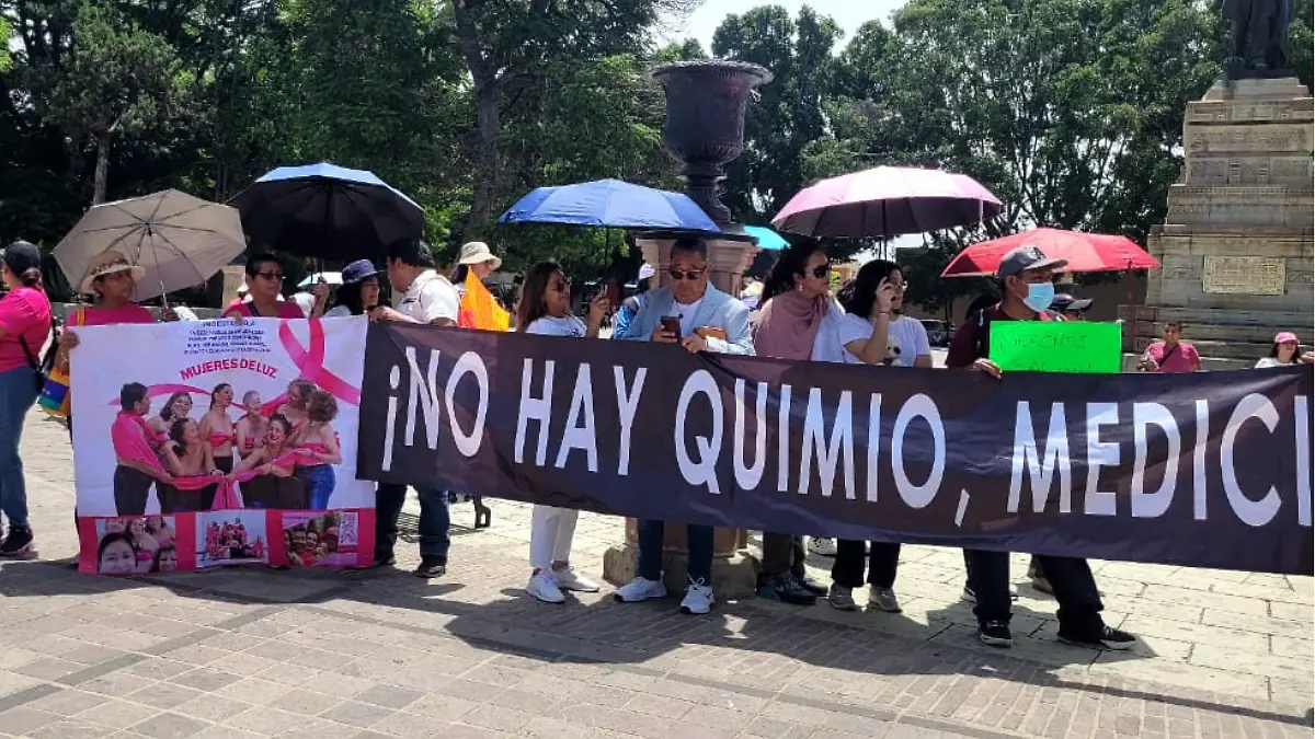 Desabasto de medicamentos Oaxaca