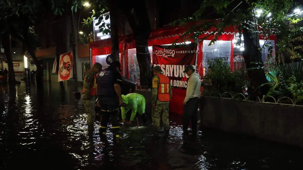 colonia doctores inundacion cdmx 10 agosto
