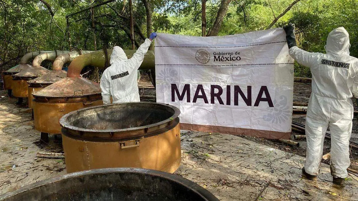 decomiso narcolaboratorio