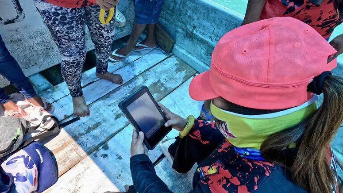 El trabajo que realizan es voluntario y no remunerado. Entre ellas, distribuyen las funciones para cada recorrido de vigilancia Foto- cortesía Natalia Gutiérrez