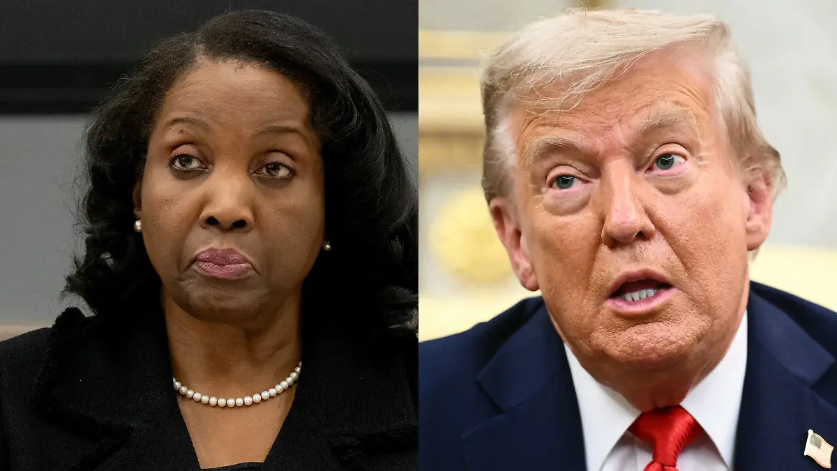 Lisa Cook y Donald Trump