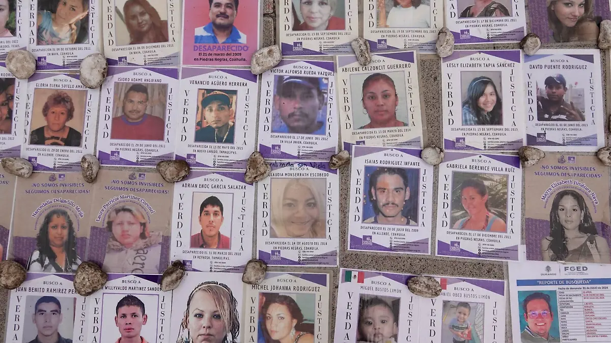Personas desaparecidas en México