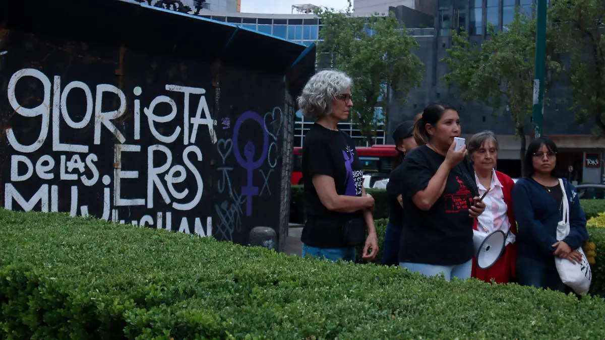 GLORIETA DE LAS MUJERES QUE LUCHAN ivonne rodriguez
