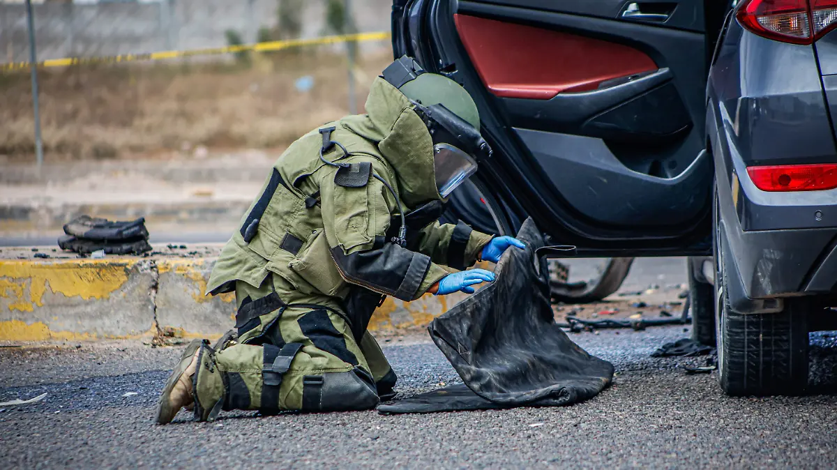 AUMENTAN DECOMISOS DE EXPLOSIVOS cuartoscuro