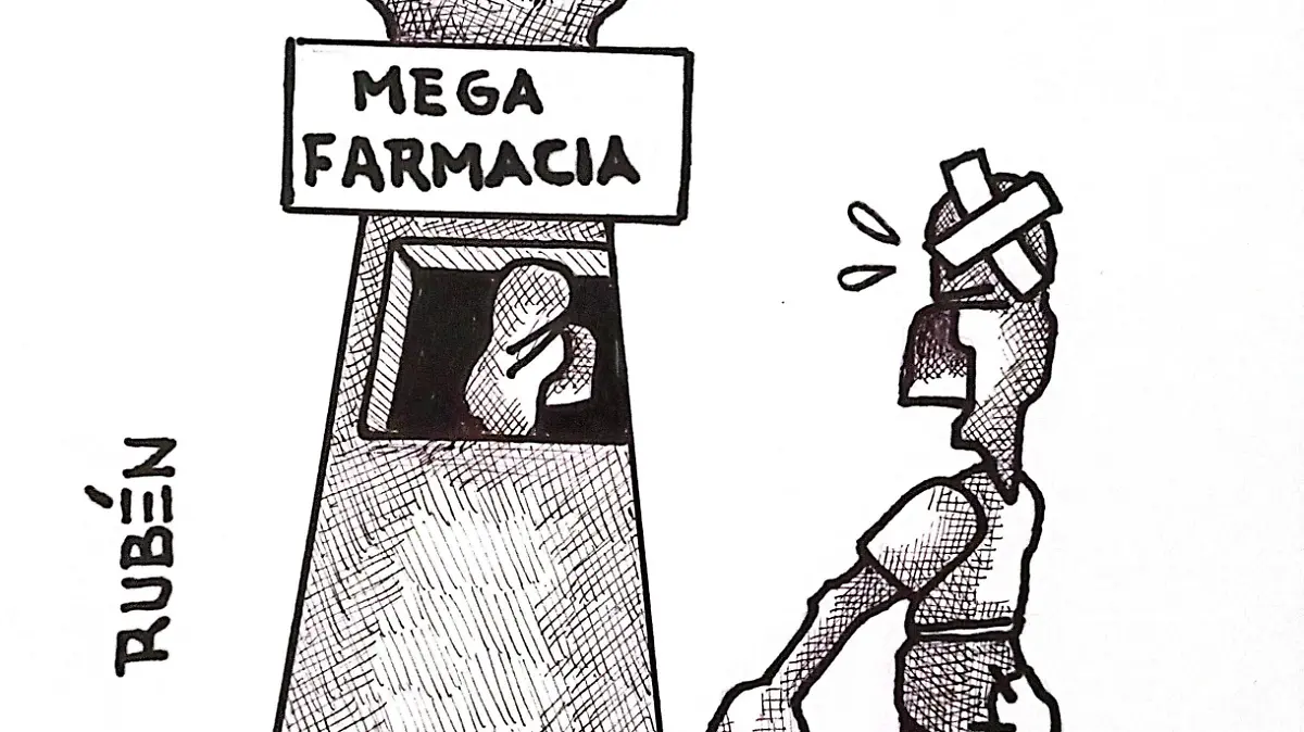 cartón Rubén ¿TE DUELE ALGO_ 