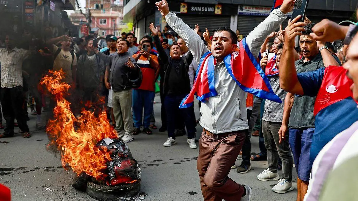 Protestas en Nepal