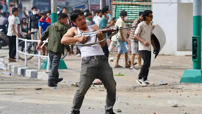 Protestas en Nepal