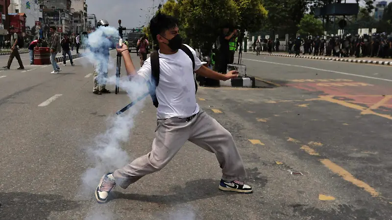 Protestas en Nepal