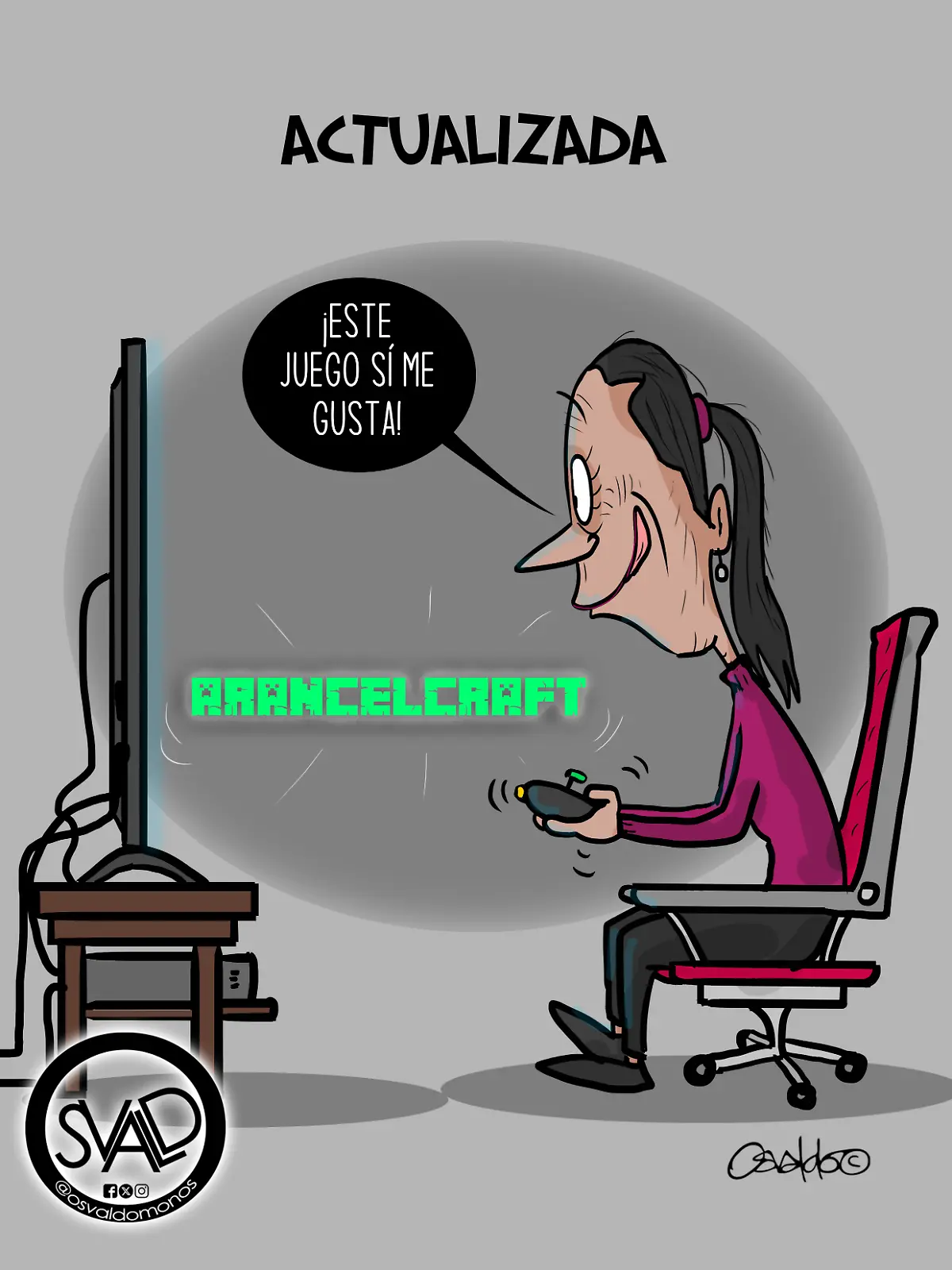 cartón OSVALDO