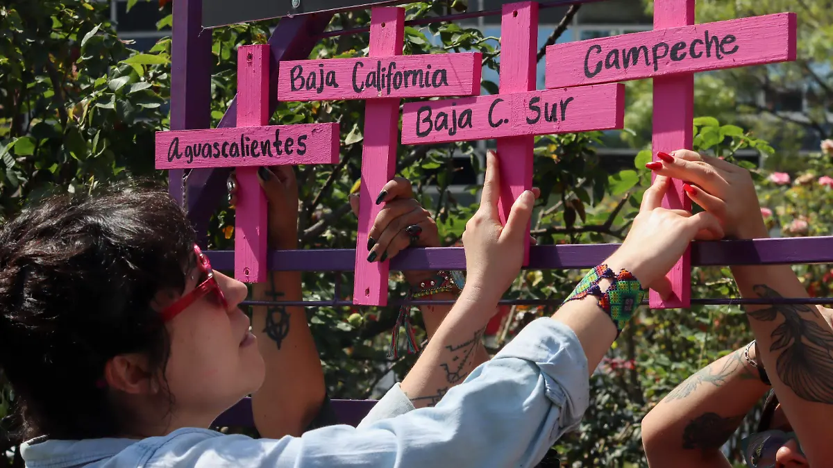 GLORIETA DE LAS MUJERES QUE LUCHAN CRUCES